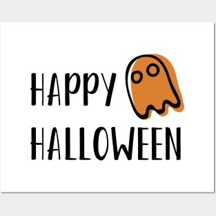 Boo Boo Ghost Happy Halloween Posters and Art